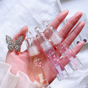 INTO Bang Bang Heart Lip Gloss Repair Water Moisturizing Light Feeling Lip Guard Pure Desire