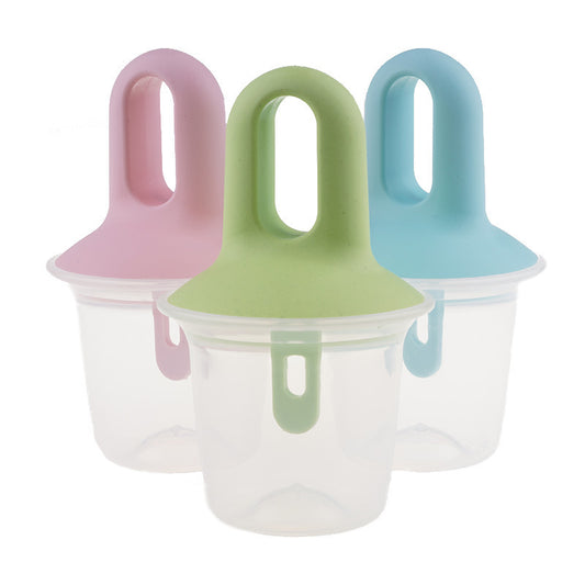 Mini Jelly Lip Gloss Mold Children's Lips Maker Popsicle Ice Cream Mold Household Ice Tray